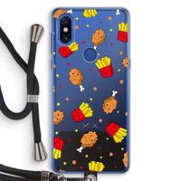 Chicken 'n Fries: Xiaomi Mi Mix 3 Transparant Hoesje met koord
