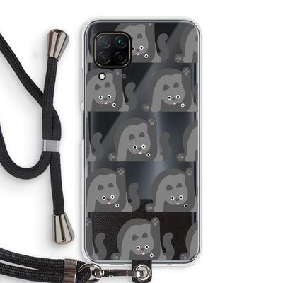 Cats: Huawei P40 Lite Transparant Hoesje met koord
