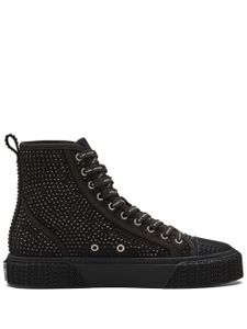 Marc Jacobs baskets montantes The Crystal Canvas - Noir