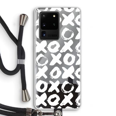 XOXO: Samsung Galaxy S20 Ultra Transparant Hoesje met koord