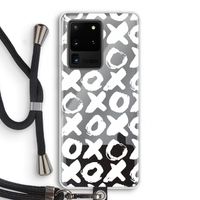 XOXO: Samsung Galaxy S20 Ultra Transparant Hoesje met koord