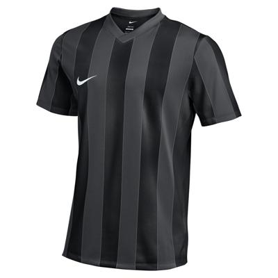 Nike Striped Division V Voetbalshirt Donkergrijs Zwart