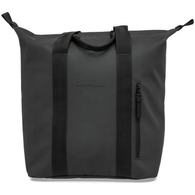 New looxs zwarte boodschappentas 24l - polyester - zwart - haken