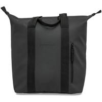 New looxs zwarte boodschappentas 24l - polyester - zwart - haken