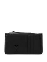 AMI Paris Ami De Coeur leather card holder - Noir