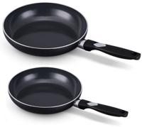Beka Koekenpannenset Pro Induc - PFAS vrij - Koekenpan Ø 24 & 28 cm - Keramische Anti-aanbaklaag - 2 Delig