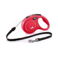 Leiband Flexi Classic Cord S Rood 8 meter