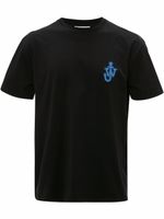 JW Anderson t-shirt à patch logo Anchor - Noir - thumbnail