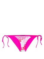 Versace bas de bikini Reversible Logo Orchid - Rose - thumbnail