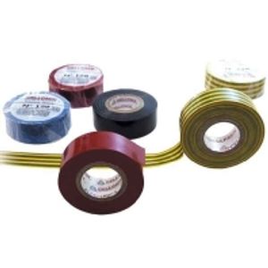 128/19mm x25m sw  (10 Stück) - Adhesive tape 25m 19mm black 128/19mm x25m sw