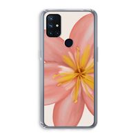 Pink Ellila Flower: OnePlus Nord N10 5G Transparant Hoesje