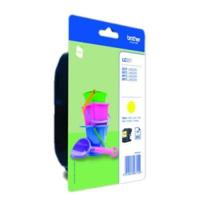 Compatibele inktcartridge Brother lc221y Geel