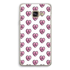 GIRL POWER: Samsung A3 (2017) Transparant Hoesje