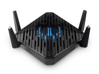 Acer Predator Connect W6 Wi-Fi 6 draadloze router Gigabit Ethernet Dual-band (2.4 GHz / 5 GHz) Zwart - thumbnail