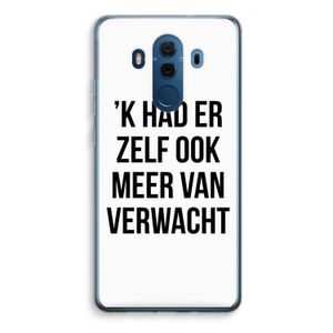 Meer verwacht: Huawei Mate 10 Pro Transparant Hoesje