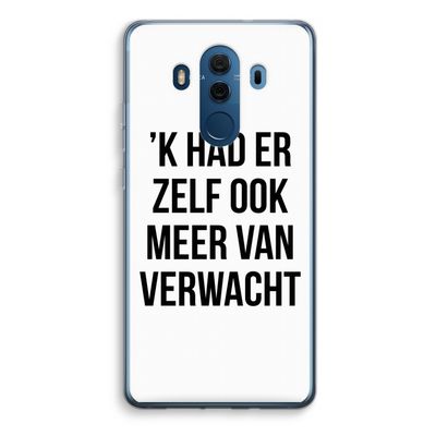 Meer verwacht: Huawei Mate 10 Pro Transparant Hoesje