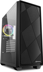 Sharkoon VS8 RGB Zwart - Towermodel