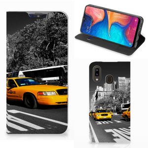 Samsung Galaxy A30 Book Cover New York Taxi