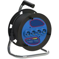 Kabelhaspel - Dambill - 3680W - 4 Stopcontacten - 50 Meter - Zwart | Nederland Kabelhaspel - Dambill - 3680W - 4 Stopcontacten - 50 Meter - Zwart | Nederland