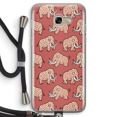 Mammoet: Samsung Galaxy A5 (2017) Transparant Hoesje met koord