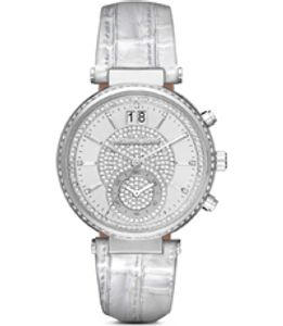 Horlogeband Michael Kors MK2443 Leder Staal 20mm