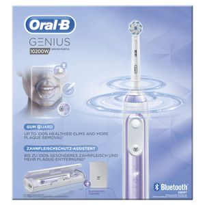 Oral-B Genius 10200W Elektrische Tandenborstel Paars Powered By Braun