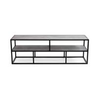 Tv-meubel 'Luuk' 150cm, kleur zwart / beton