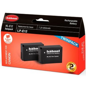 Hähnel HL-E12 Twin Pack - Canon LP-E12