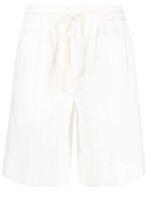 Jil Sander Shorts met trekkoord - Wit - thumbnail