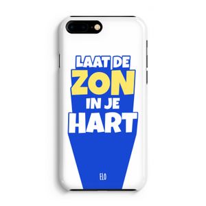 Laat de zon in je hart: iPhone 8 Plus Volledig Geprint Hoesje