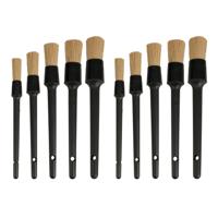 FX Tools Verfkwasten set 5delig - 2x - ronde kwasten - 5 formaten - kwasten