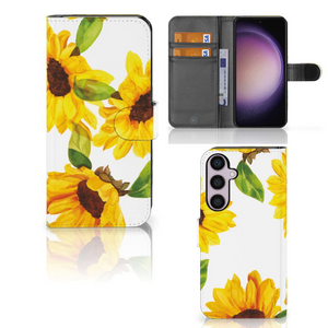 Hoesje voor Samsung Galaxy S24 Plus Zonnebloemen