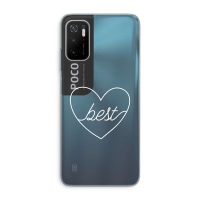 Best heart pastel: Xiaomi Poco M3 Pro 5G Transparant Hoesje