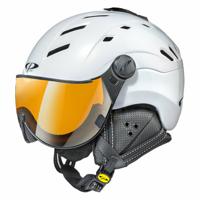 CP Camurai skihelm wit - single spiegel - kies uit 7 soorten !