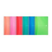 Spiraalblok Oxford MyColours A5 lijn 90vel assorti