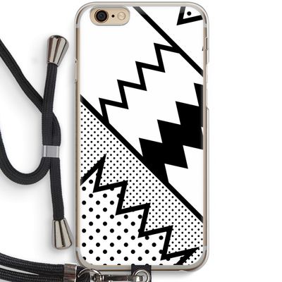 Pop Art #5: iPhone 6 / 6S Transparant Hoesje met koord