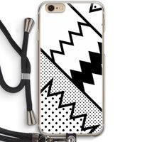 Pop Art #5: iPhone 6 / 6S Transparant Hoesje met koord