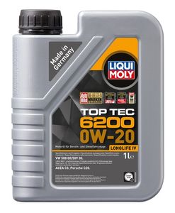 Motorolie Liqui Moly Top Tec 6200 0W20 C5 1L 20787