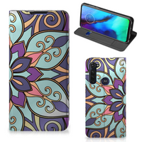 Motorola Moto G Pro Smart Cover Purple Flower