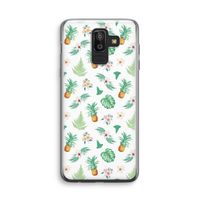 Ananas bladeren: Samsung Galaxy J8 (2018) Transparant Hoesje