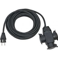 Brennenstuhl 1167810301 power uitbreiding 10 m 3 AC-uitgang(en) Buiten Zwart
