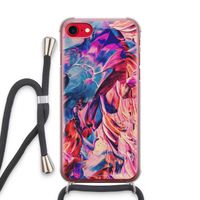 Pink Orchard: iPhone SE 2020 Transparant Hoesje met koord