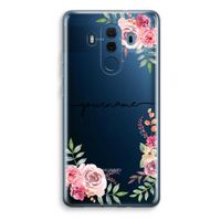 Rozen: Huawei Mate 10 Pro Transparant Hoesje
