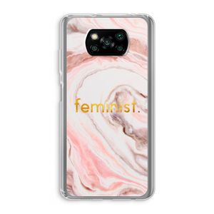 Feminist: Xiaomi Poco X3 NFC Transparant Hoesje