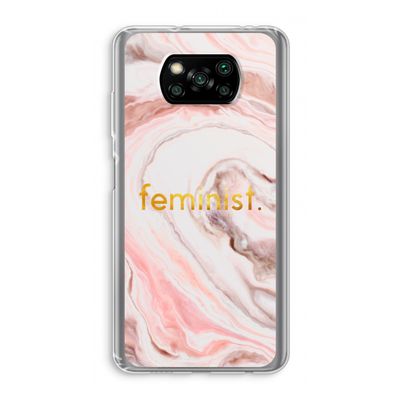 Feminist: Xiaomi Poco X3 NFC Transparant Hoesje