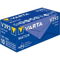 Varta v393 knoopcel batterij zilver