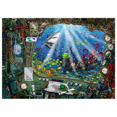 Ravensburger escape room puzzel - de onderzeeër, 759st.