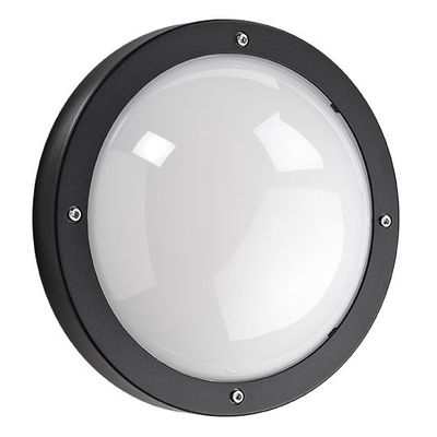 SG Primo LED wandarmatuur 12W 4000K IP65 IK10 zwart 644572