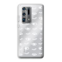 Eye pattern #3: Huawei P40 Pro Plus Transparant Hoesje Eye pattern #3: Huawei P40 Pro Plus Transparant Hoesje