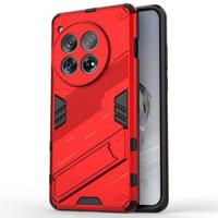 OnePlus 12 Armor Series Hybride Hoesje met Standaard - Rood